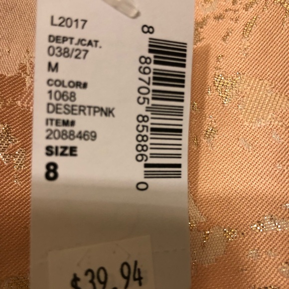 Girl dress gold and  pink - Picture 5 of 5